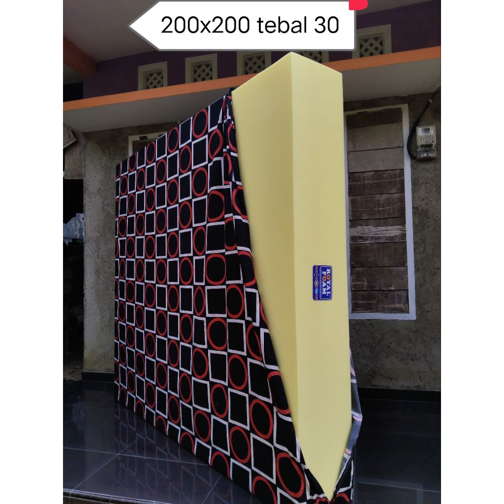 kasur busa royal foam ukuran 200x200x30