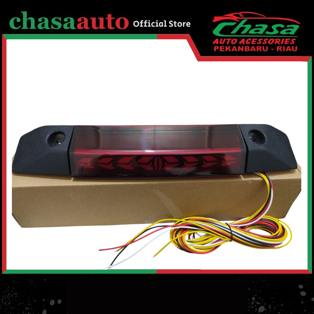 (CHASA) Lampu Spoiler All New Rush Terios 2018 / Avanza 2019 -  lampu Spoiler RGB