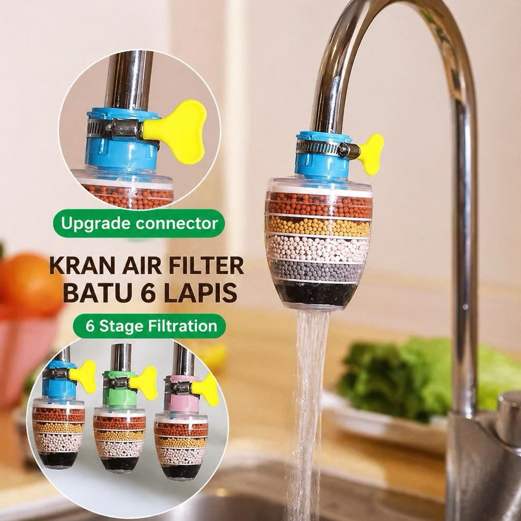 SARINGAN PENYARING AIR KOTOR FILTER KRAN AIR WASTAFEL SAMBUNGAN SARINGAN KRAN AIR FILTER FLEKSIBEL