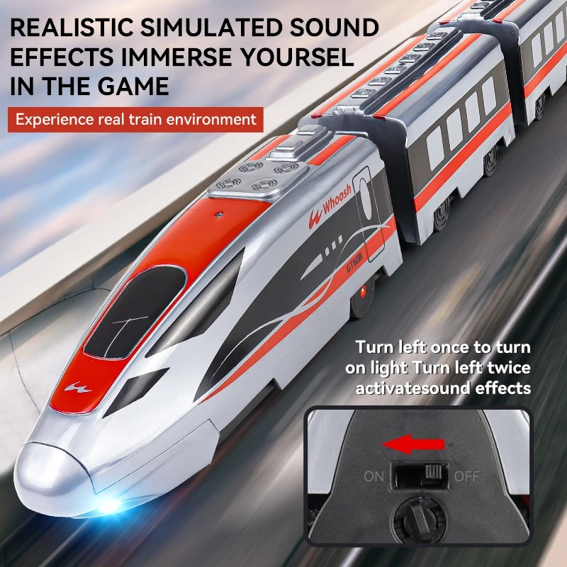 BIG SALE Mainan Kereta Whoosh Remote Control Kereta Cepat Remote Control RC High Speed Train RC Anak