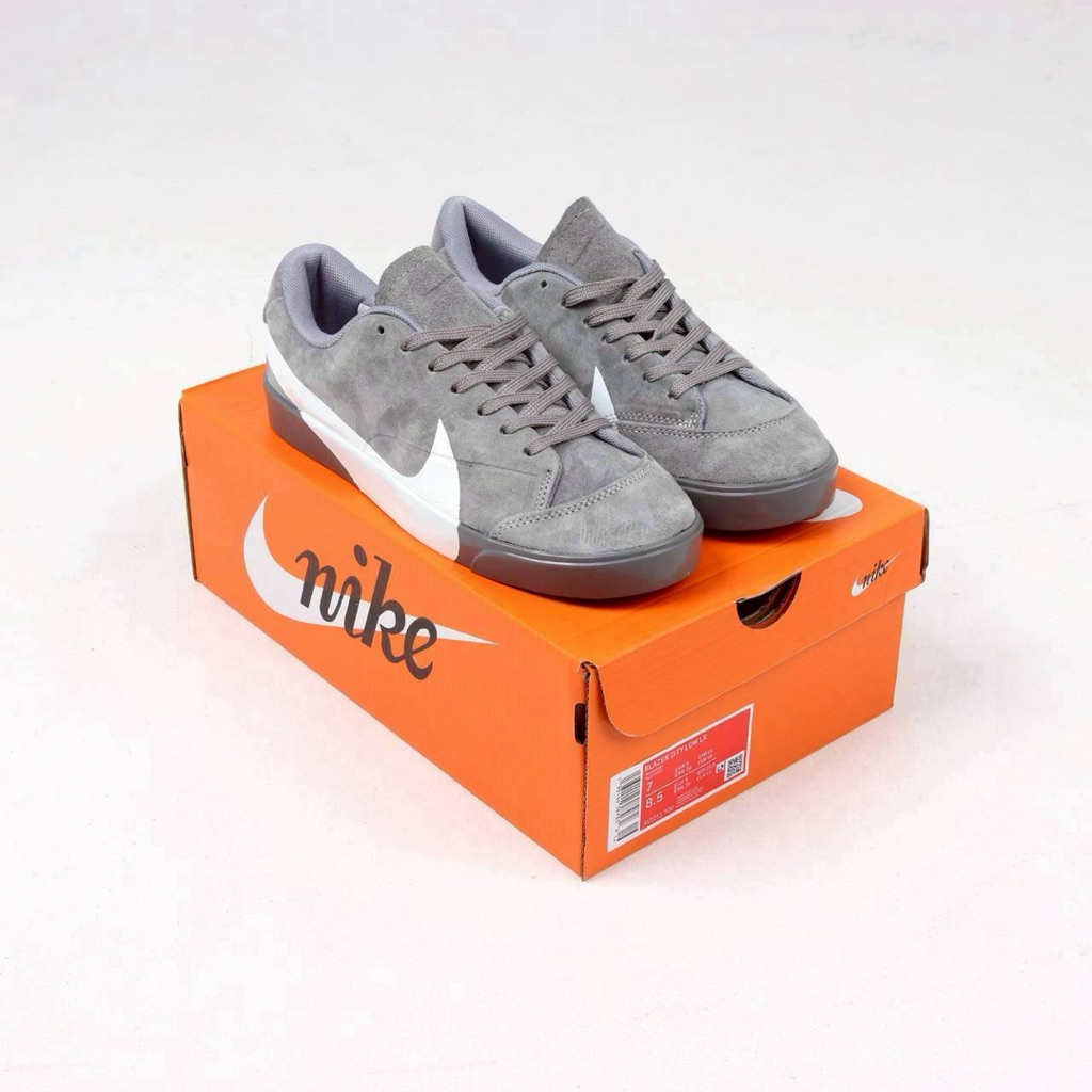 ( ARMX ) Sepatu Nike Blazer Low City LX Grey
