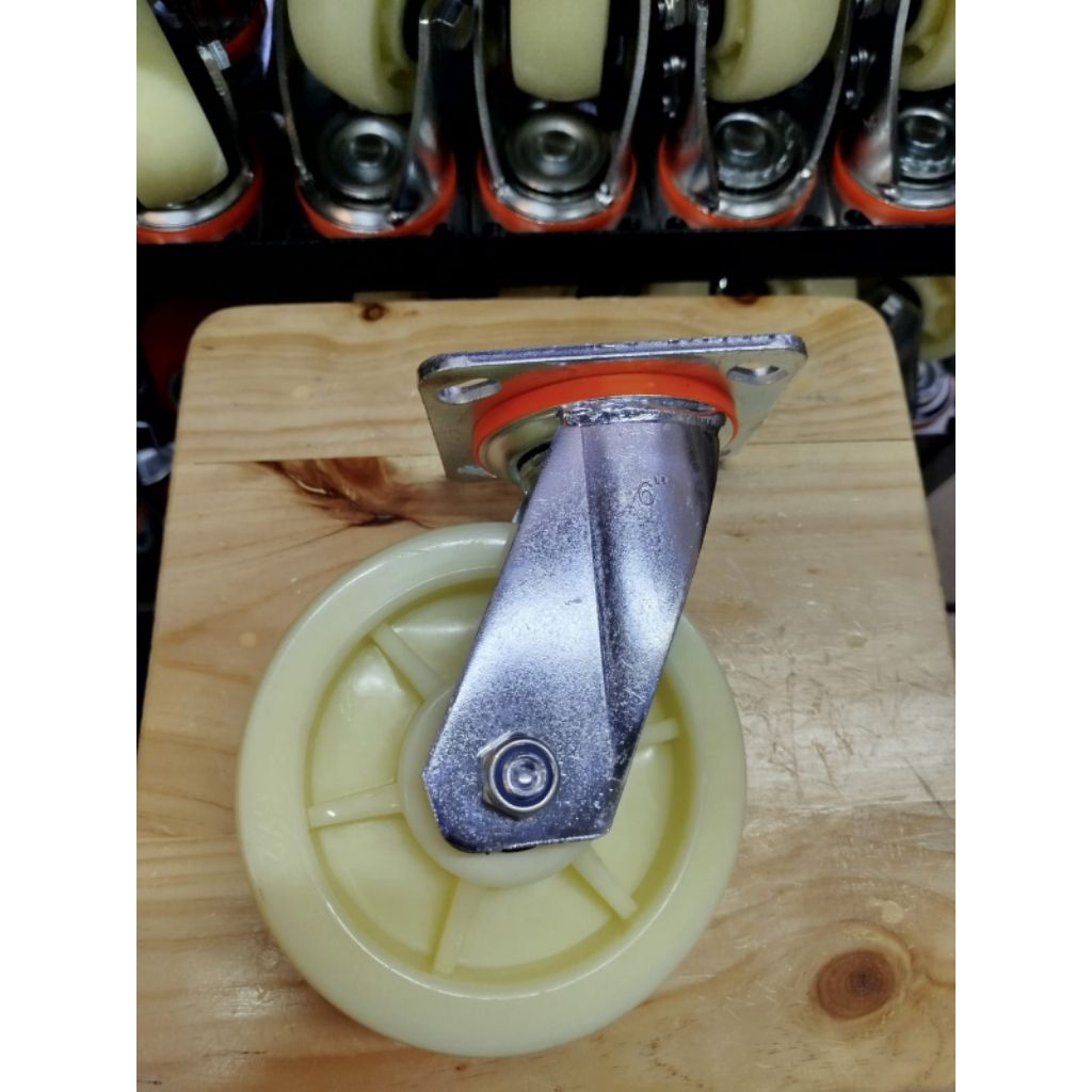 Roda nylon hd 6inch hidup MURAHHH roda troli 6"