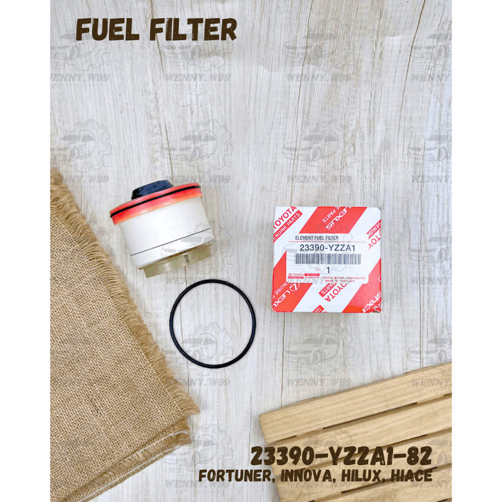 FUEL FILTER (Filter Solar) - TOYOTA INNOVA - FORTUNER - HILUX - HIACE – YZ2A-182 // 23390-YZ2A1-82