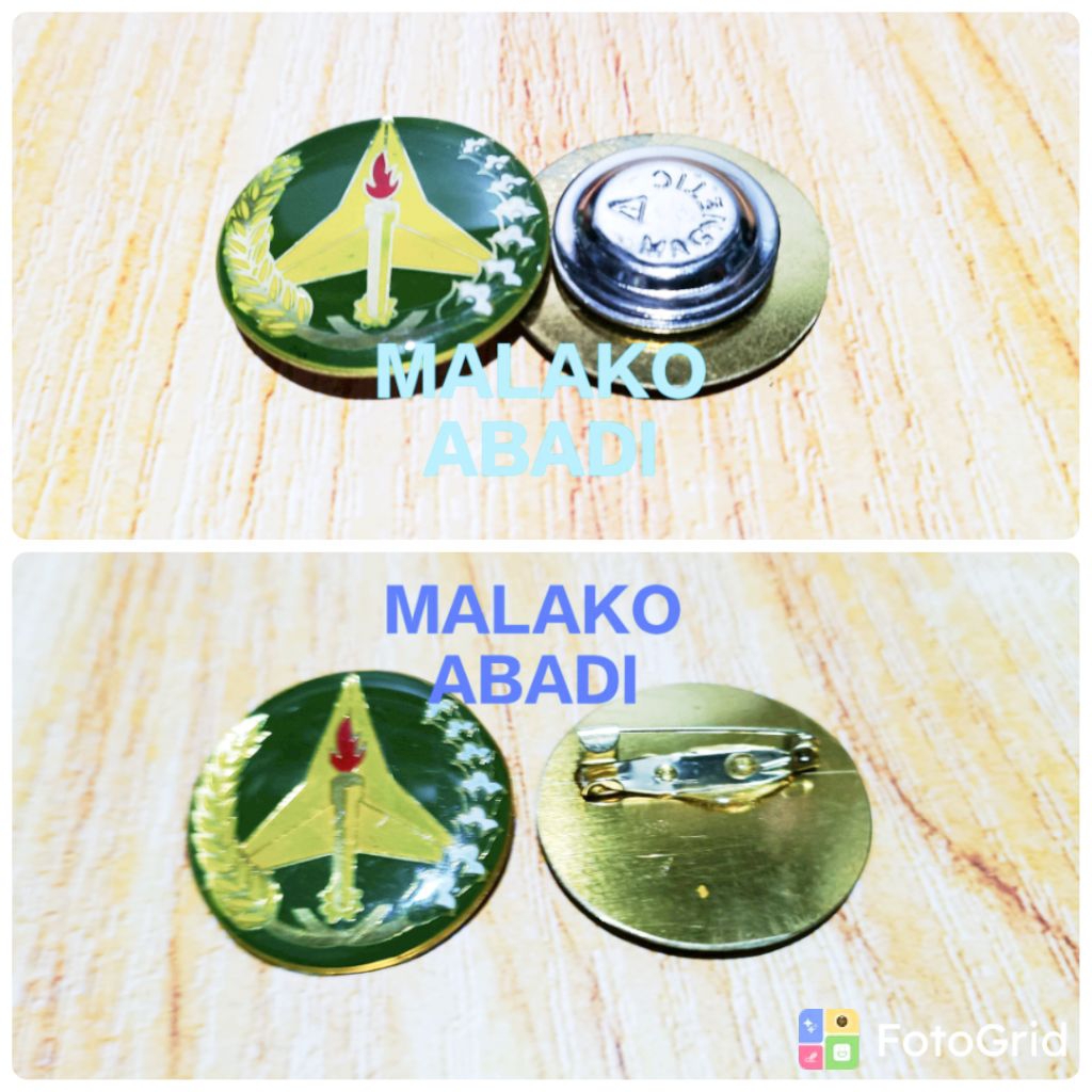 Pin lencana  IAD , lstri kejaksaan