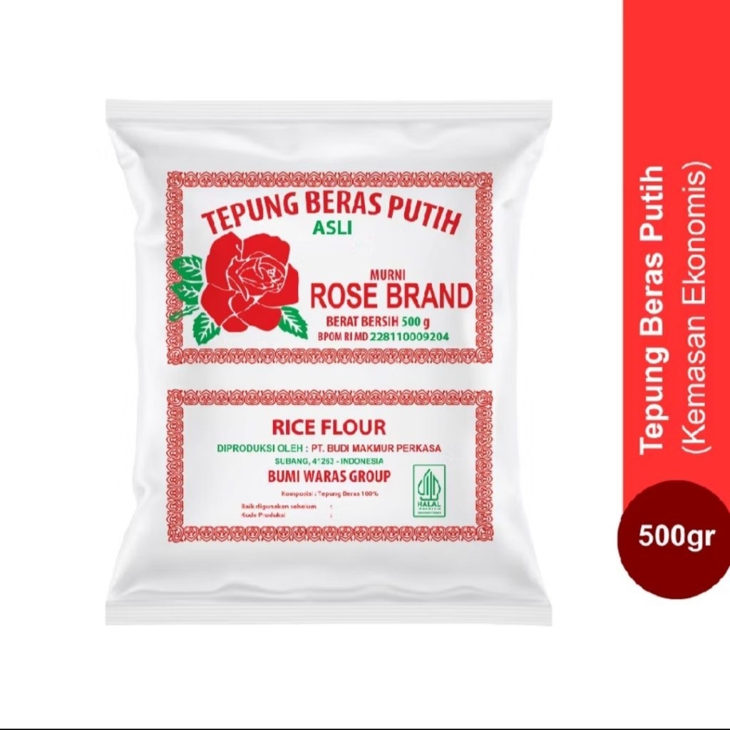 Tepung beras rose brand 500 gram | tepung beras