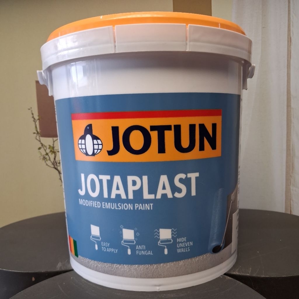 JOTUN JOTAPLAST 25KG/CAT TEMBOK DALAM/CAT TEMBOK INTERIOR/CAT TEMBOK EKONOMIS