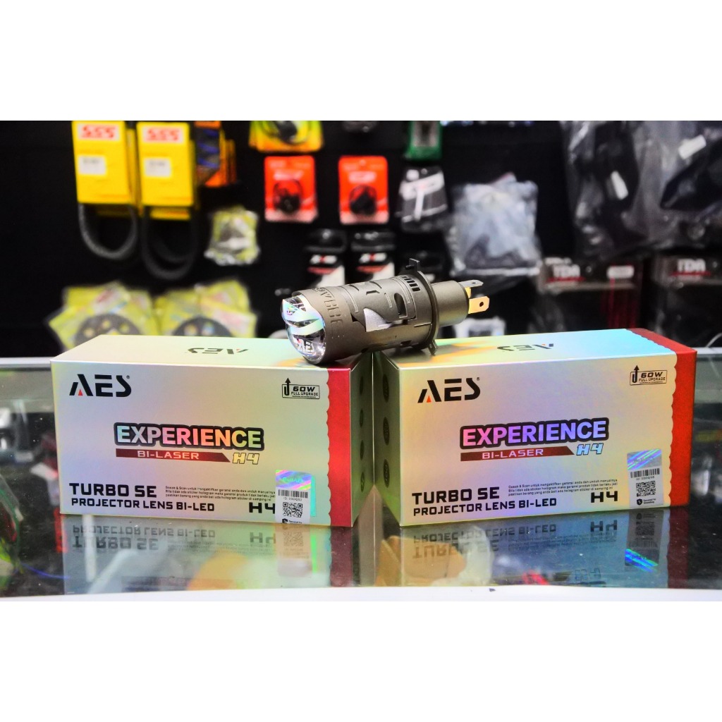 LAMPU LED H4 AES EXPERIENCE TURBO SE