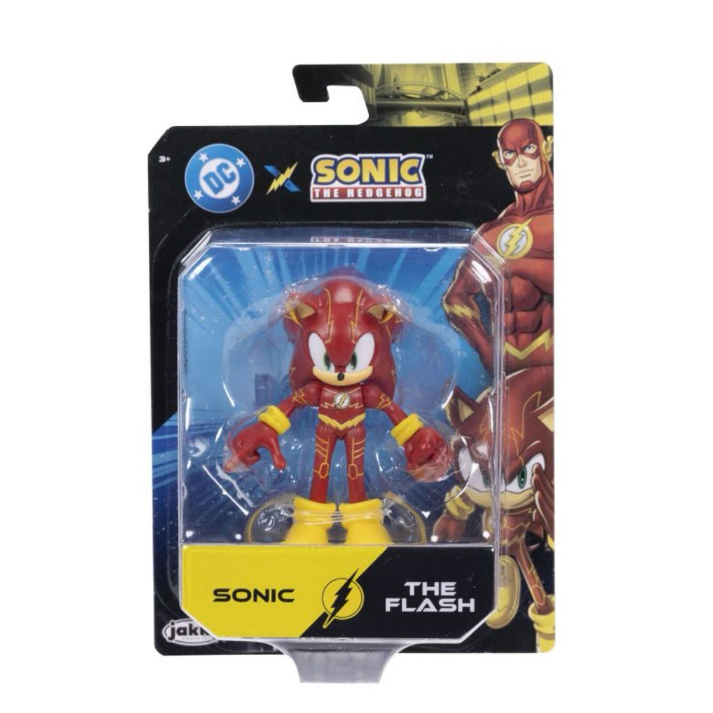 Sonic the Hedgehog X DC Sonic as The Flash 2.5" Action Figure