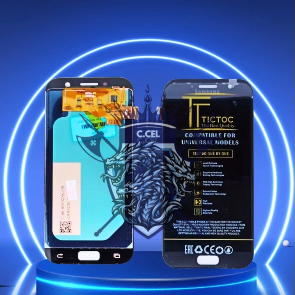 LCD SAMSUNG A520 / A5 2017 / A 520 ORG OLED - LCD TOUCHSCREEN - FULLSET