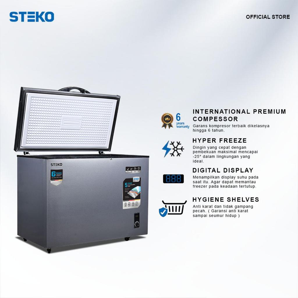 Steko Chest Freezer 330Liter BF330 / BF 330