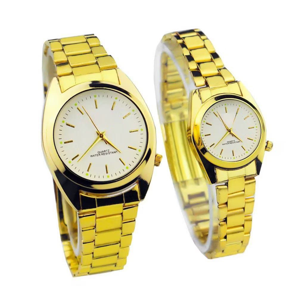 PA JAM TANGAN COUPLE MURAH 5 RANTAI PREMIUM GROSIR ARLOJI SK002