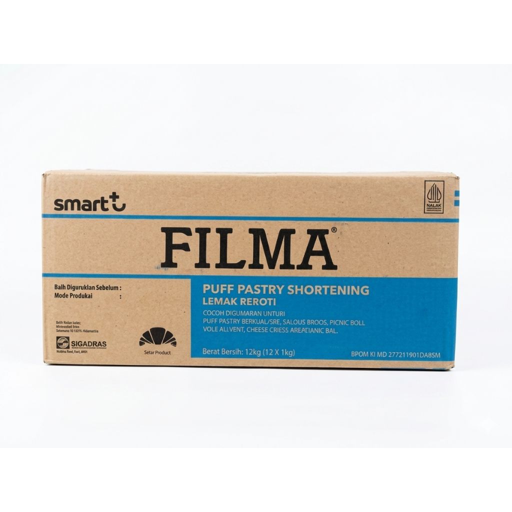 FILMA KORSVET PUFF PASTRY SHORTENING 12KG