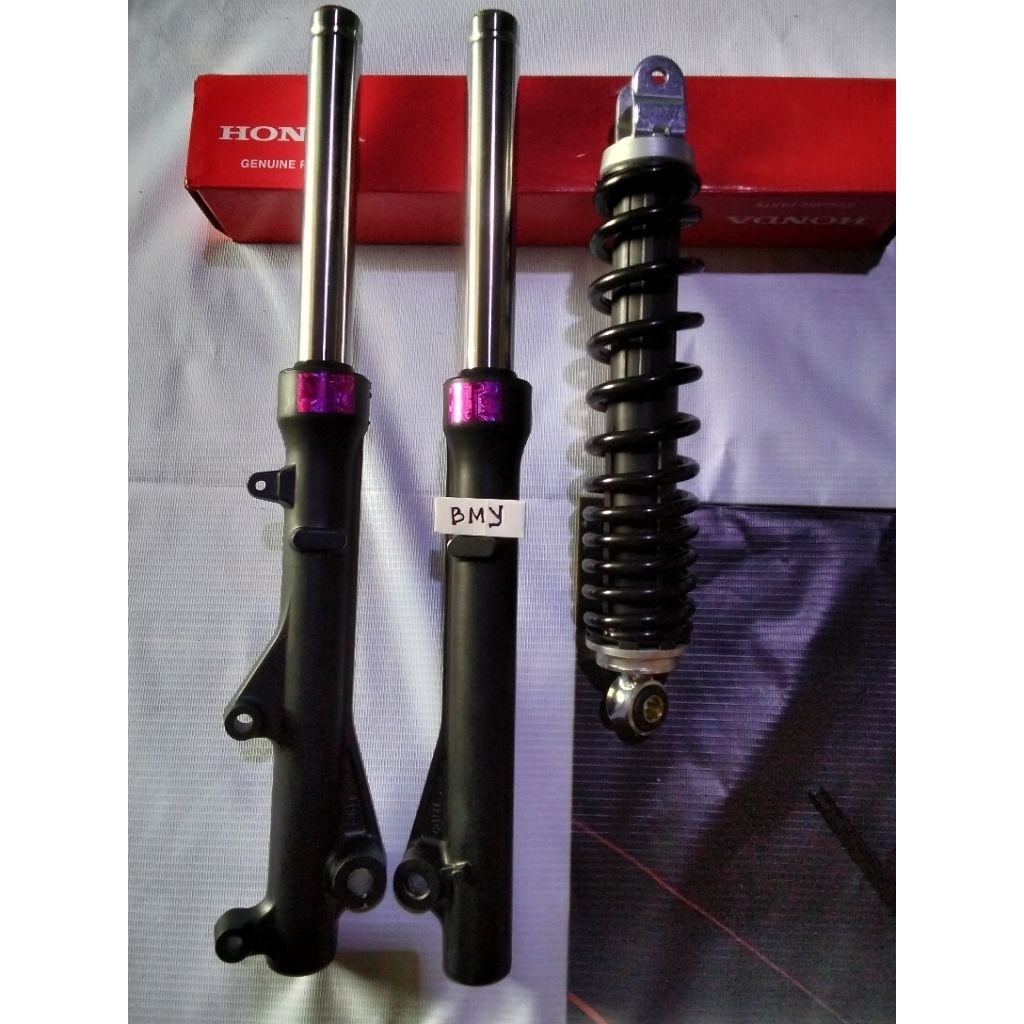 Ashock Tabung depan+shockbreaker Beat fi, Scoopy fi, Spacy fi, Vario 125, Vario 110Led