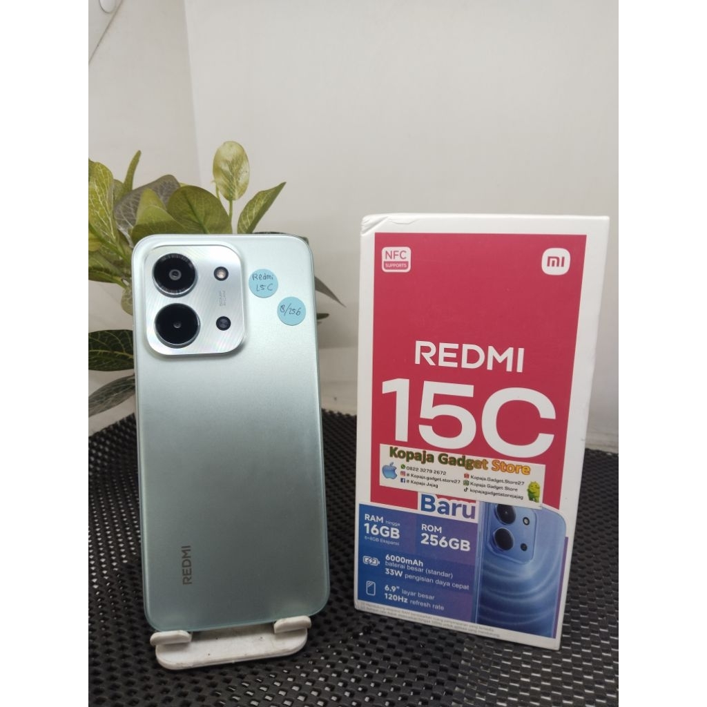 Redmi 15c 8/256 Second Fullset