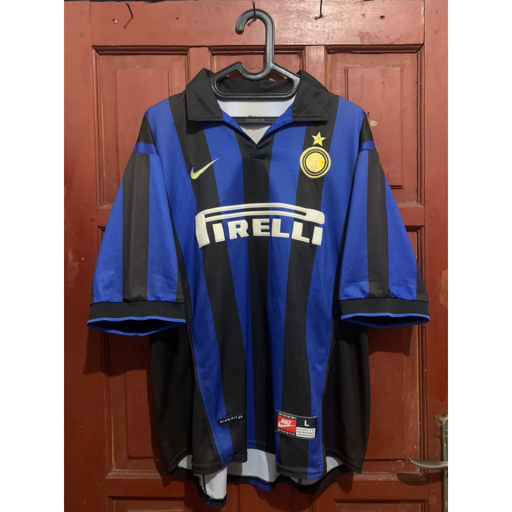 Jersey Original Nike Inter Milan 1998/1999 Home Kit