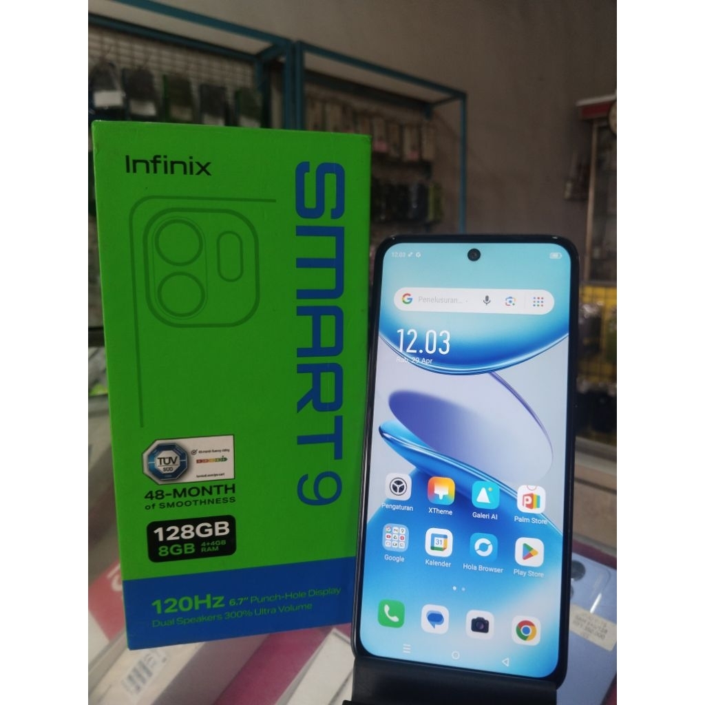 HP SECOND MURAH BERGARANSI INFINIX SMART 9 RAM 4+4/128 LCD ORIGINAL