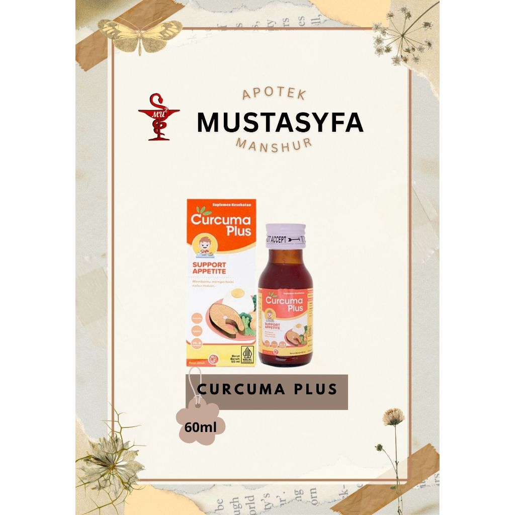 Curcuma Plus Sirup Vitamin Anak Rasa Jeruk 60ml