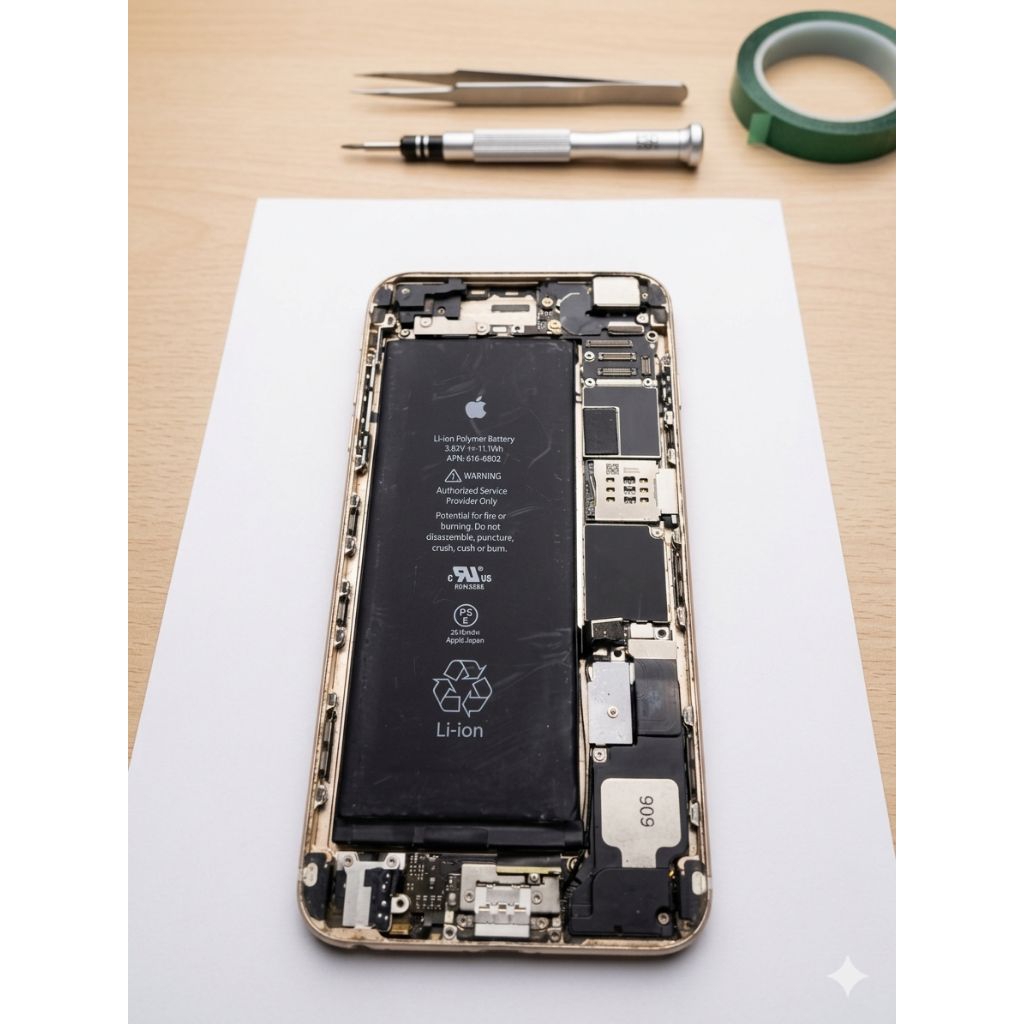 MESIN IPHONE 6 PLUS HIDUP NORMAL