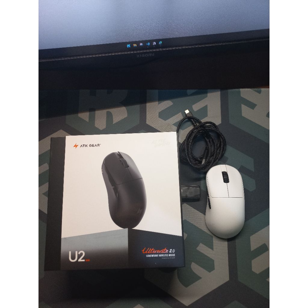 Mouse Wireless Gaming ATK U2 V2 ULTIMATE Garansi ON - PRELOVED