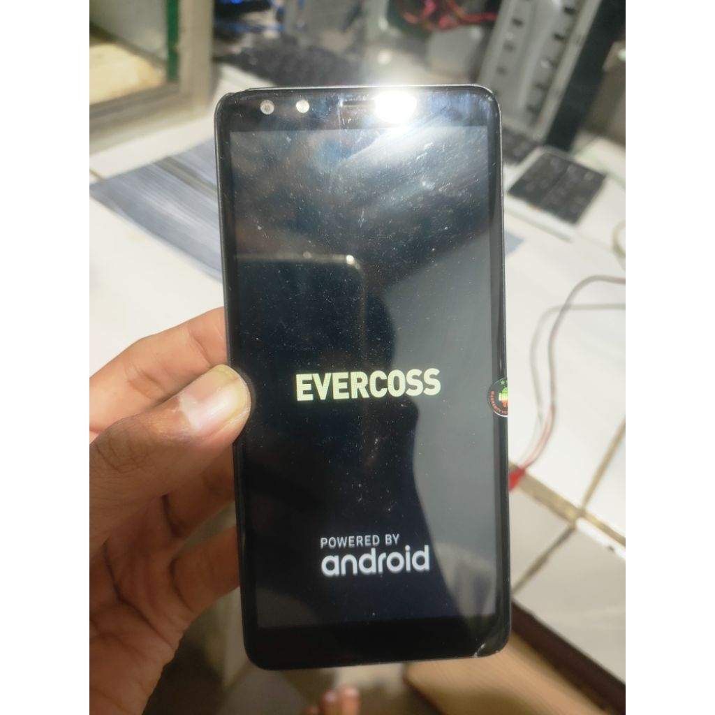 lcd Evercoss U6 original copotan asli