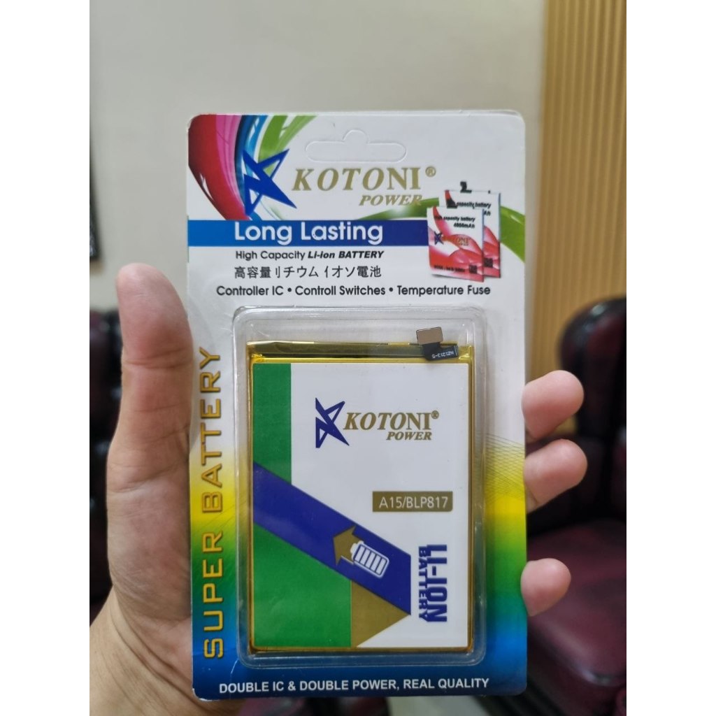 Batre Batt double power Kotoni OPPO A15 BLP817