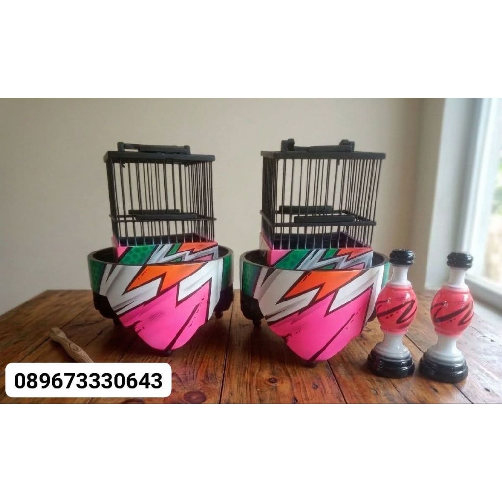 Tebok pleci airbrush grafis