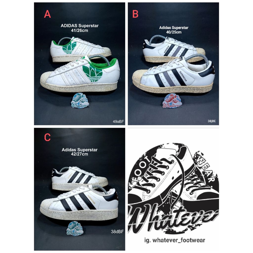 Sepatu Second superstar