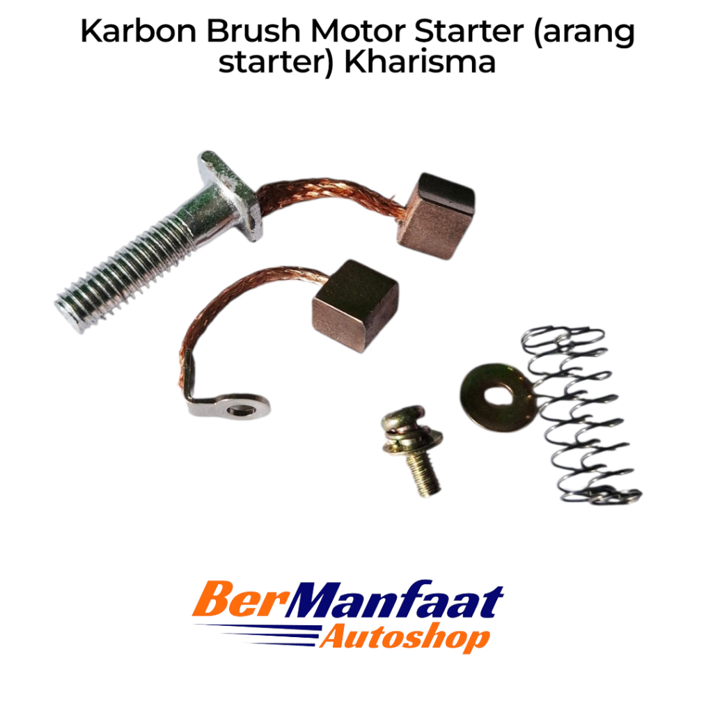 Carbon Brush/Arang Dinamo Starter Motor Kharisma Supra X 125