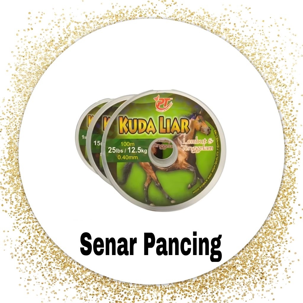 KUDA LIAR 100 METER SENAR PANCING PIONEER