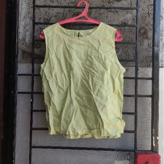 Baju Kutung Wanita Dewasa Hijau Pastel Inner Kutung