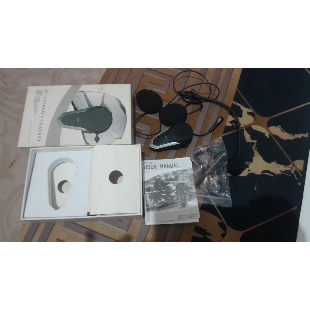 intercom bt s3  second pemakaian