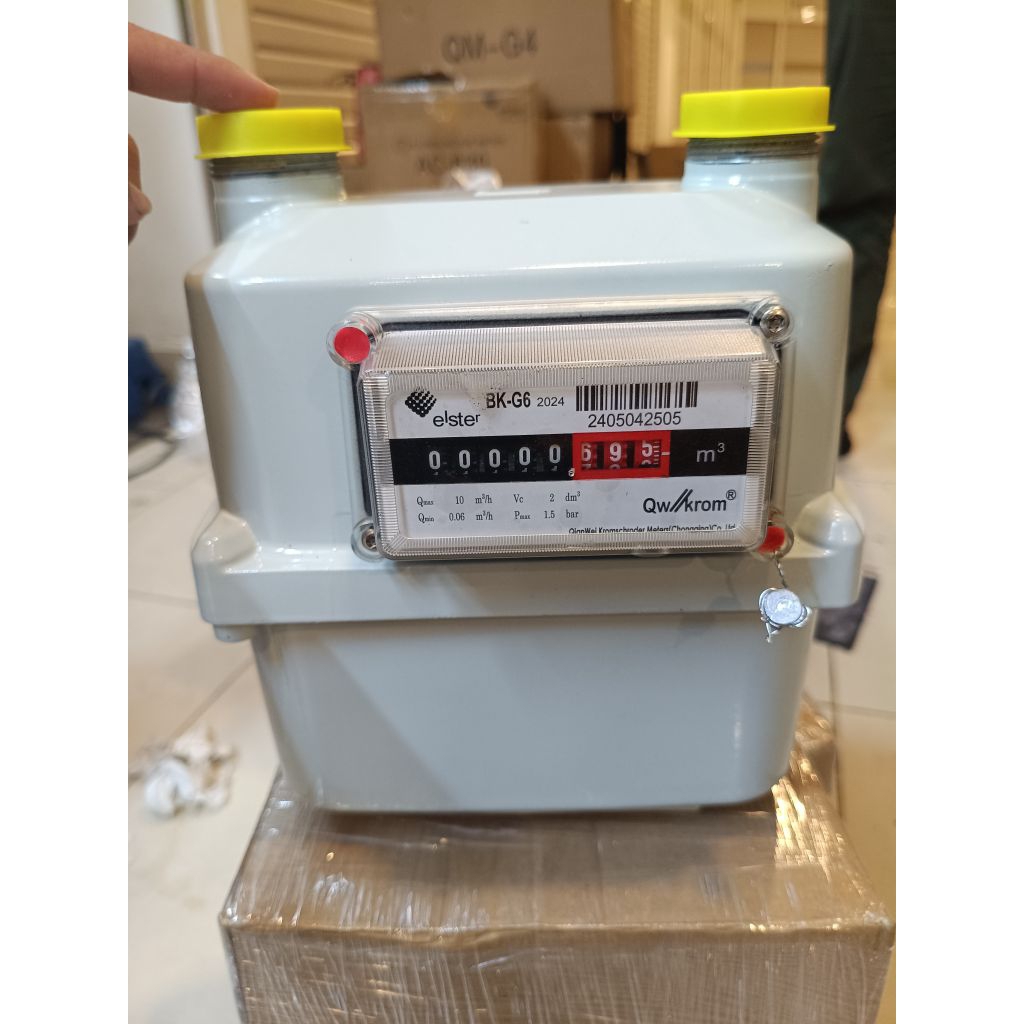 Gas Meter Elster BK-G6  Flow Meter Gas