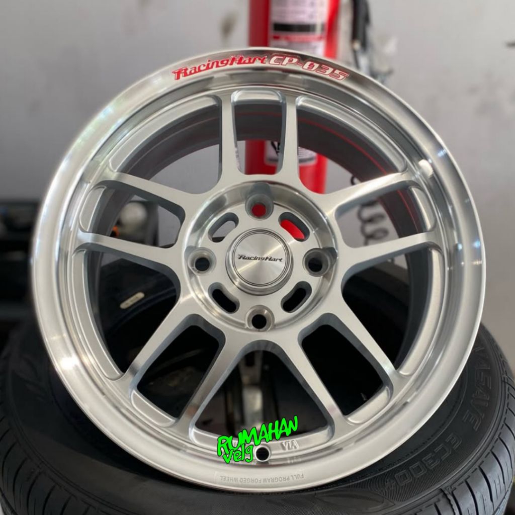velg mobil R15 PCD 4X114,3 RACING HART FLOW FORMING velg racing ring 15 velg mobil Avanza Xenia Livi