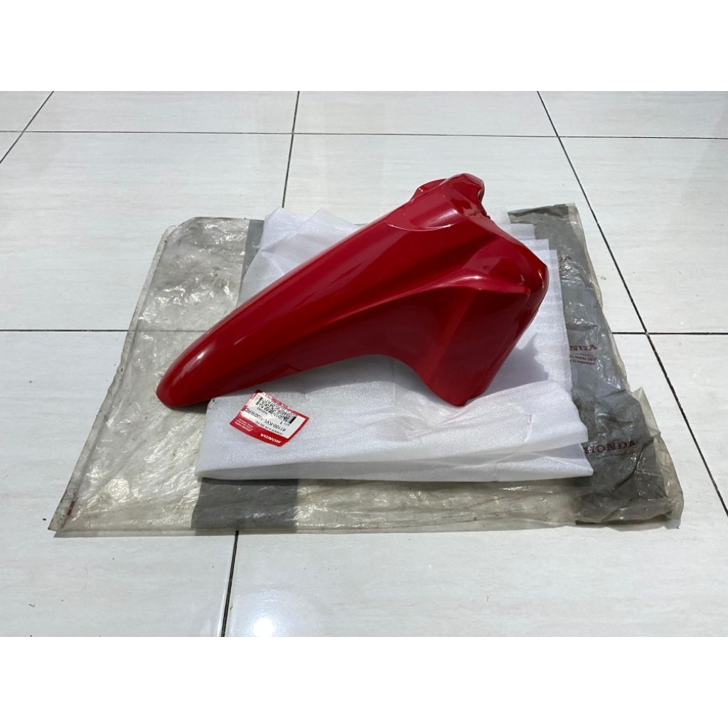Slebor spakbor depan supra x 125 batman original baru AHM