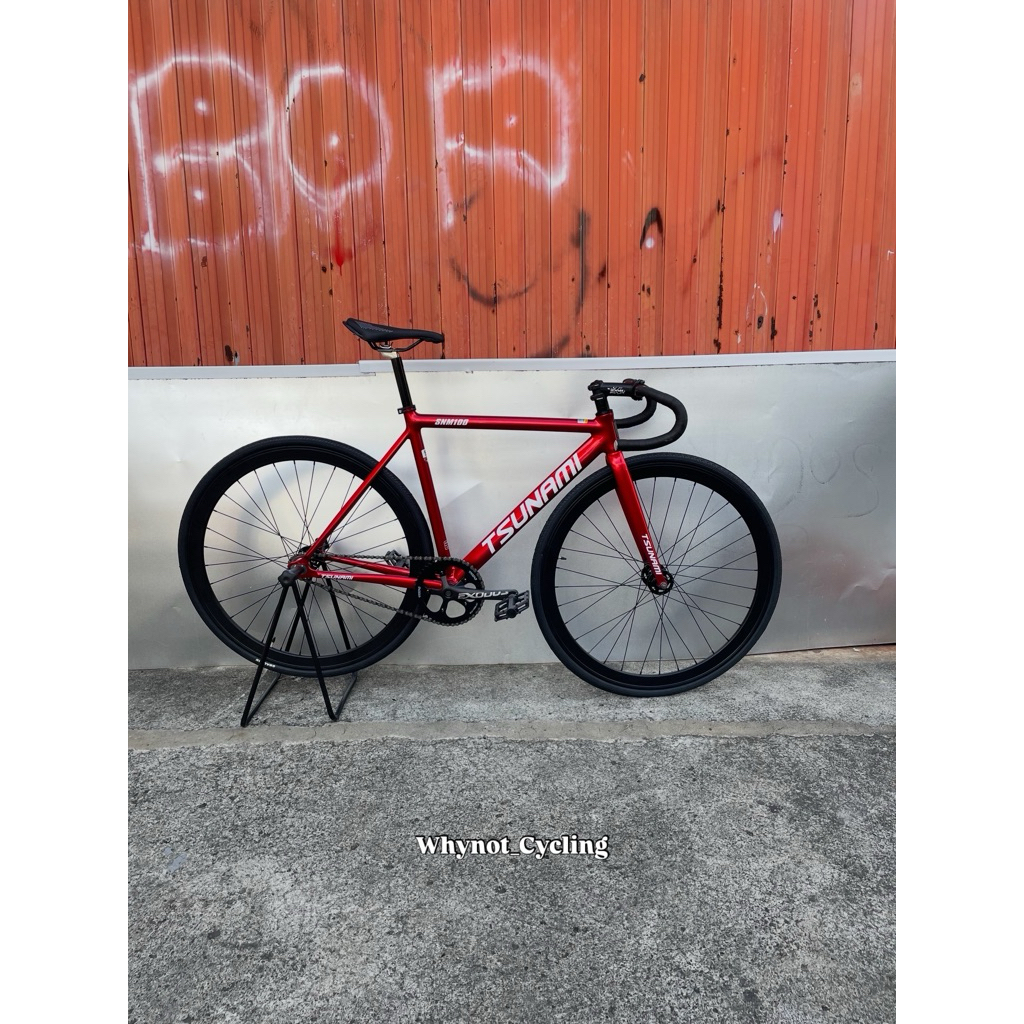 New Fullbike Tsunami SNM100 Original Alloy sepeda fixie | Size S/M/L | Doltrap / torpedo