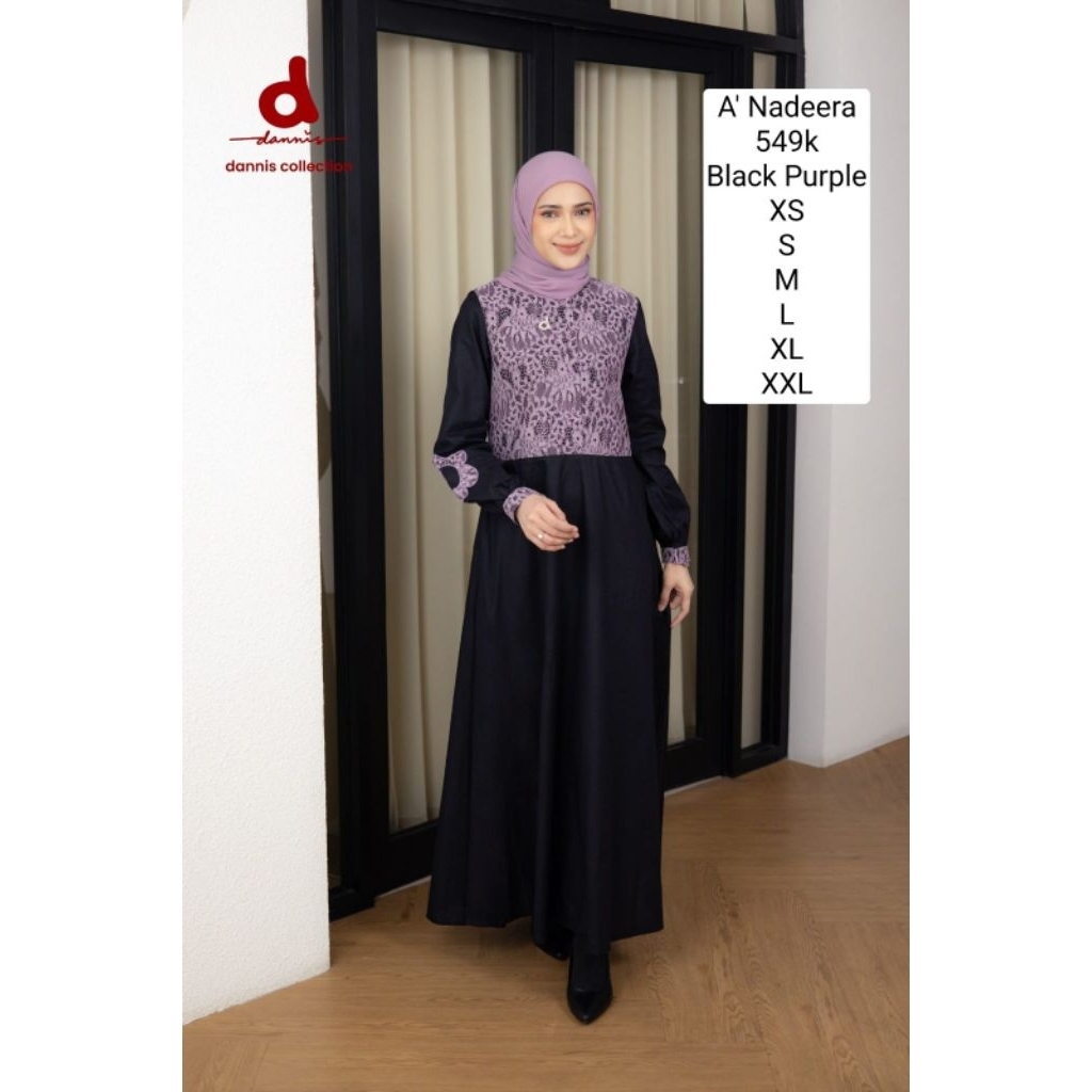 DANNIS D NADEERA GAMIS ABAYA DEWASA TERBARU /FASHION MUSLIMAH DEWASA