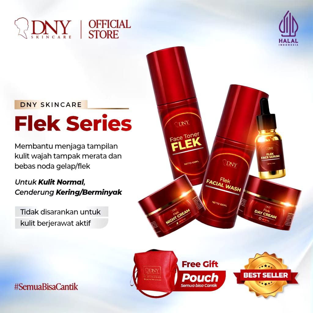DNY skincare flek series untuk kulit noda hitam dan flek