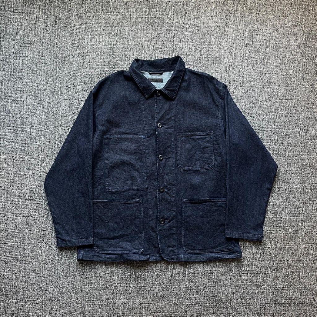 UNIQLO UTILITY CHORE JACKET DENIM