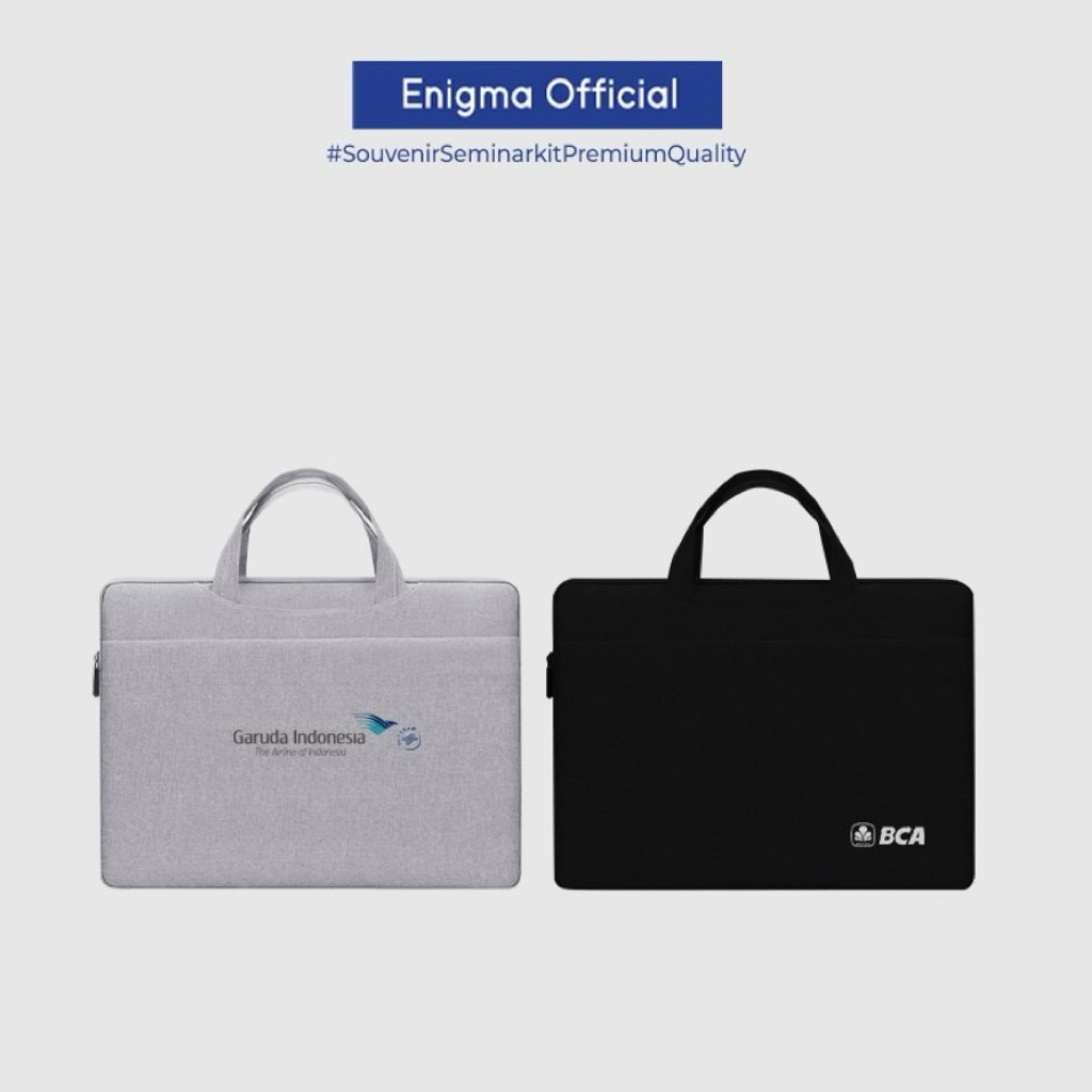 TAS LAPTOP CUSTOM LAPTOP SLEEVE CUSTOM SEMINAR KIT HAMPERS SOUVENIR TAS CUSTOM