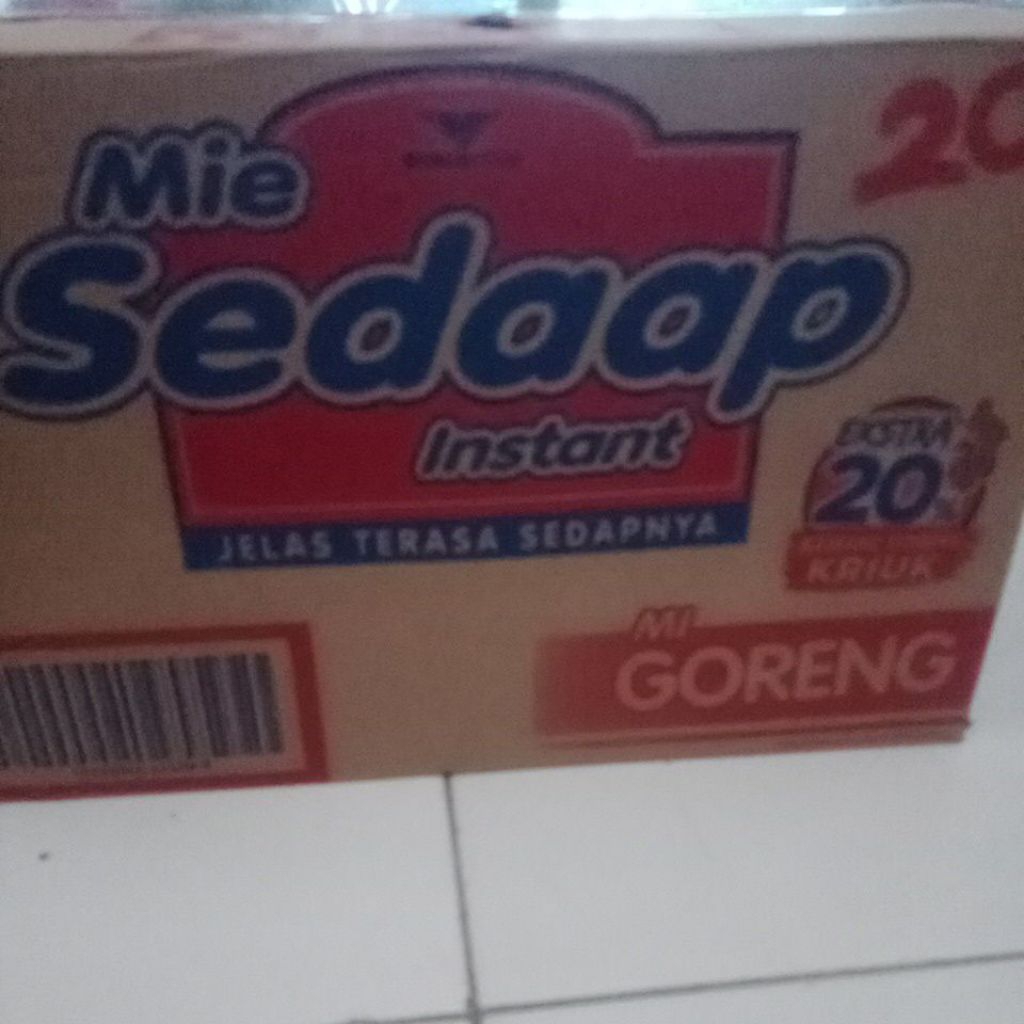 Mie sedap goreng satu dus