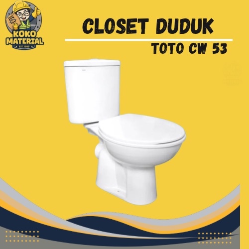 TOTO CW53 Closet Duduk Modern