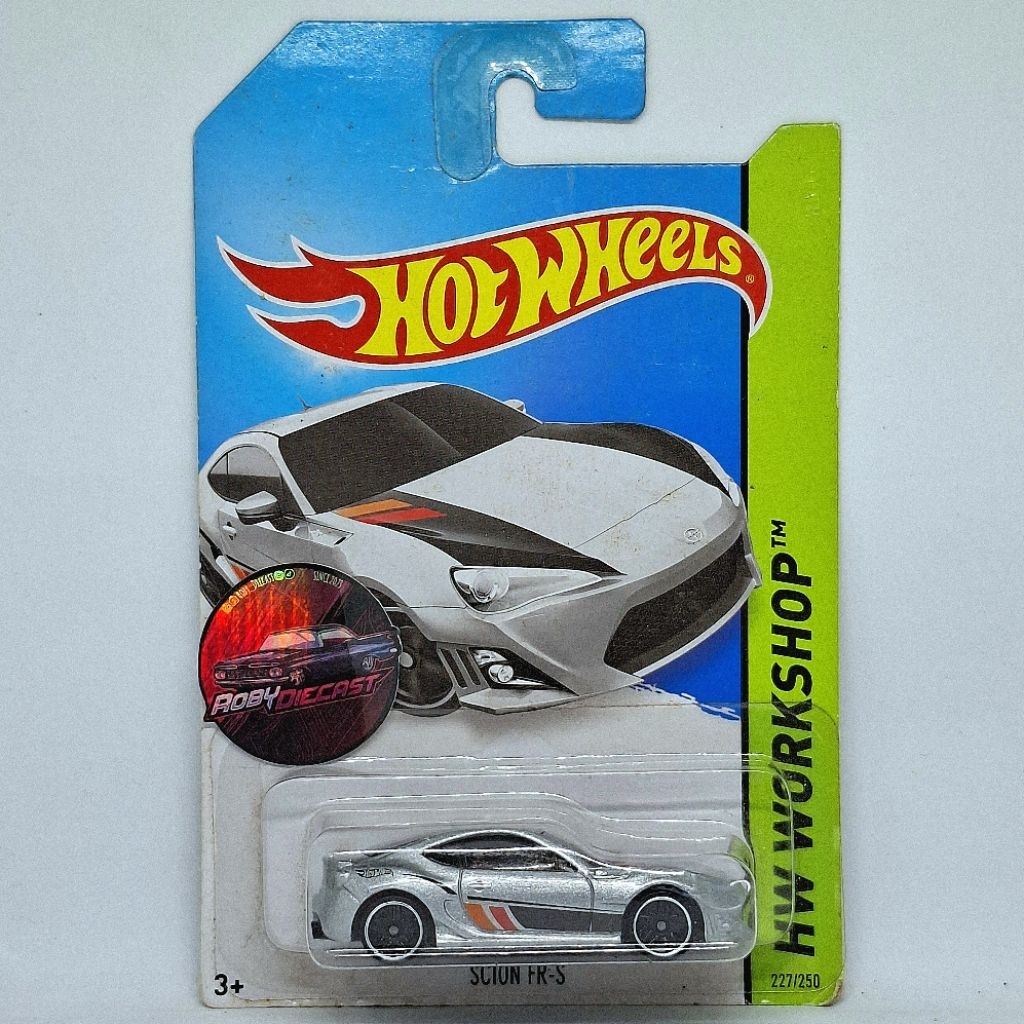Hot Wheels Scion FR-S Silver HW Workshop