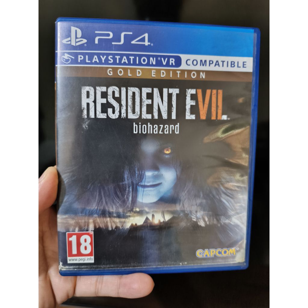 BD KASET PS4 RESIDENT EVIL 7 GOLD EDITION