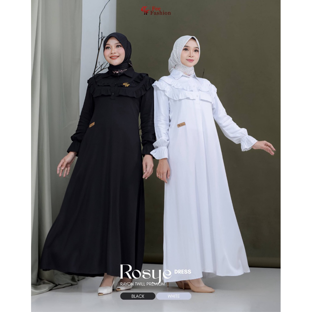 Fee Fashion - Dress / Gamis / Rosye Dress Fee Fashion