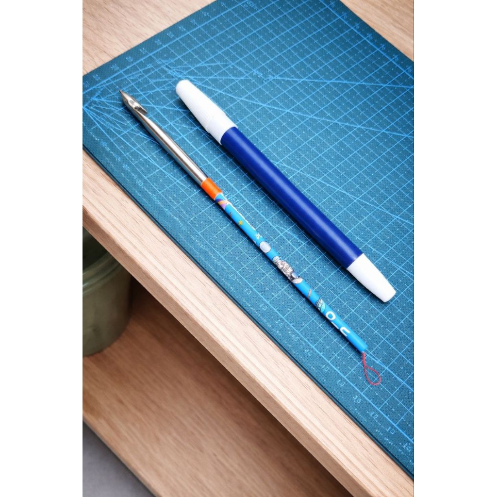 sujen Sambung pulpen kepala 6mm panjang total 17cm