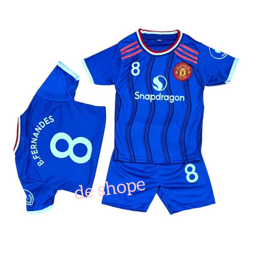 cod setelan baju bola MU 1 sampai 14 tahun kaos sepakbola terbaru jersey 2026 tim futsal laki