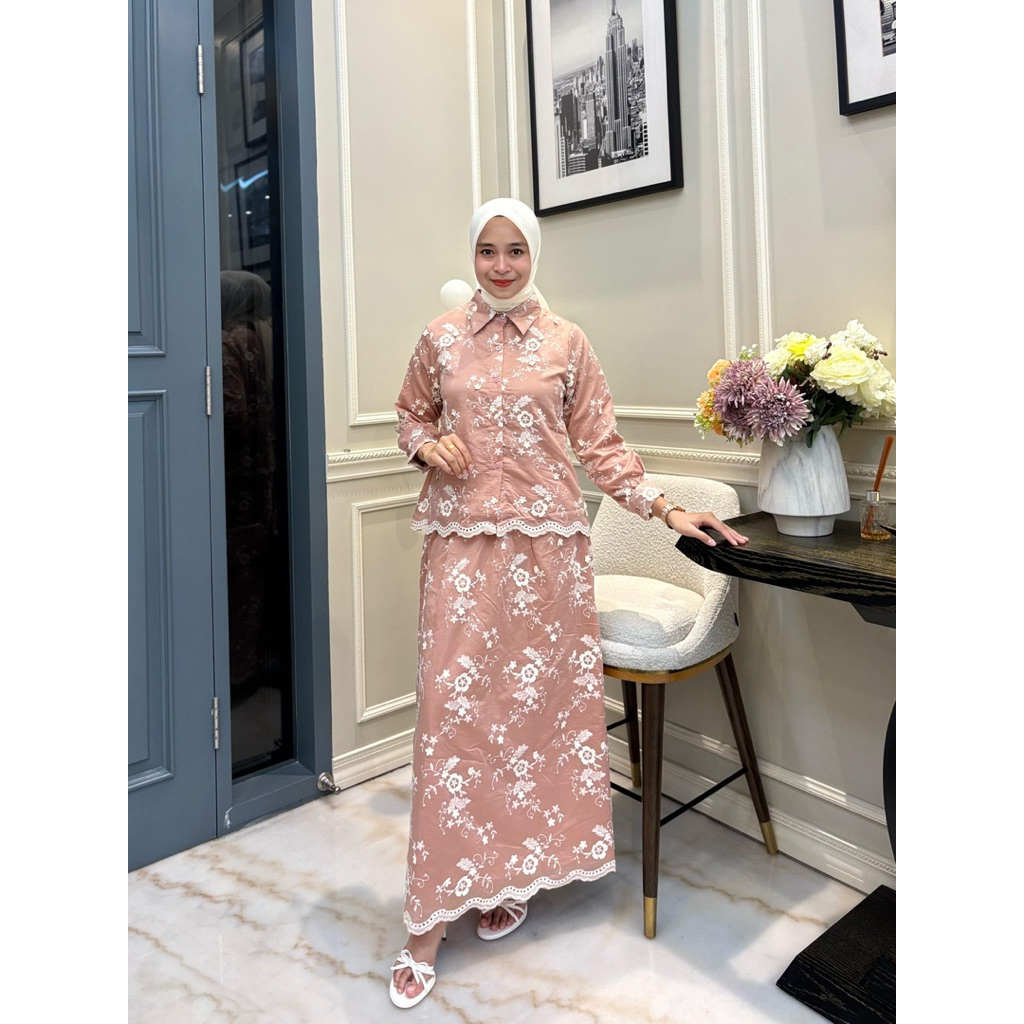 Set rok paper silk bordir edness by kayla