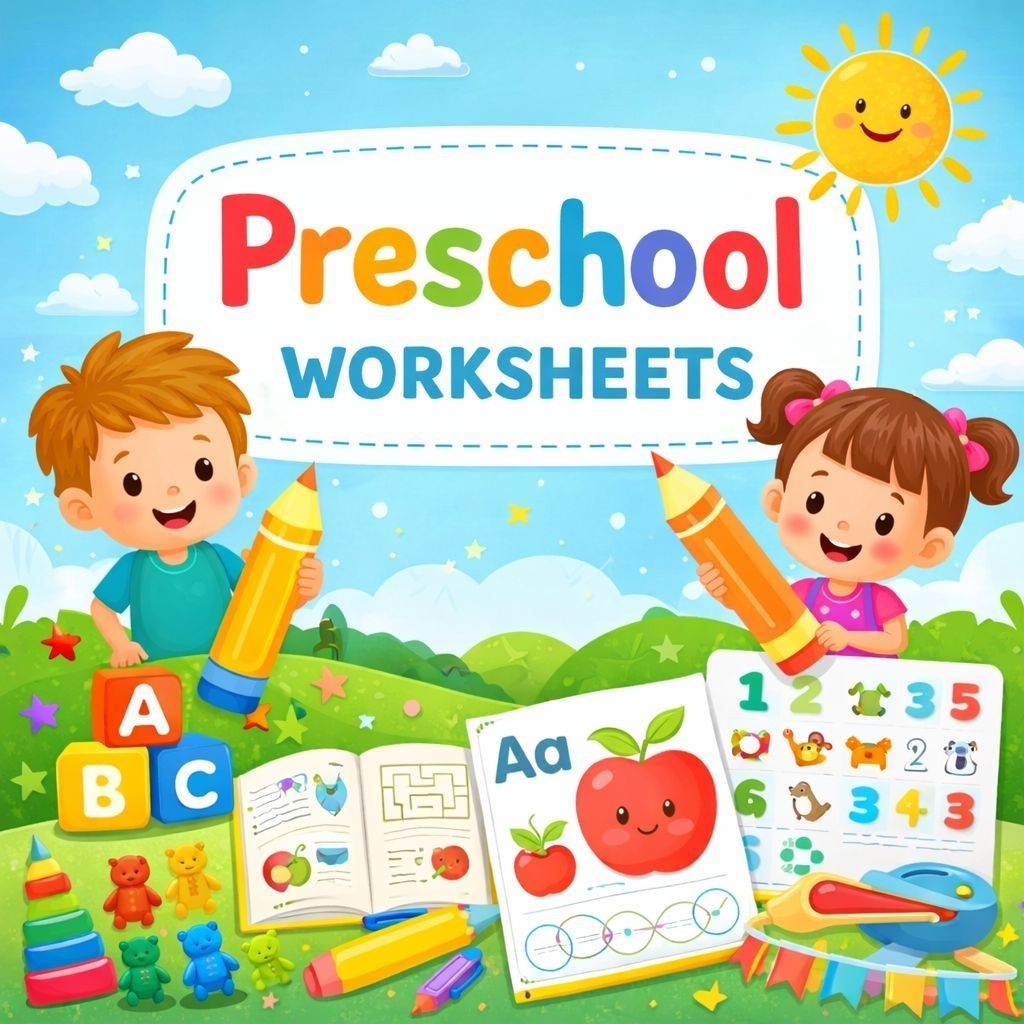 999+ Worksheet Preschool Printable PDF | Lembar Kerja Anak