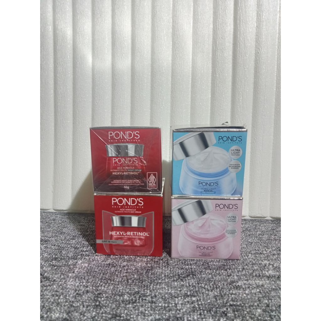 PONDS AGE MIRACLE 50gr DAY CREAM&NIGHT CREAM