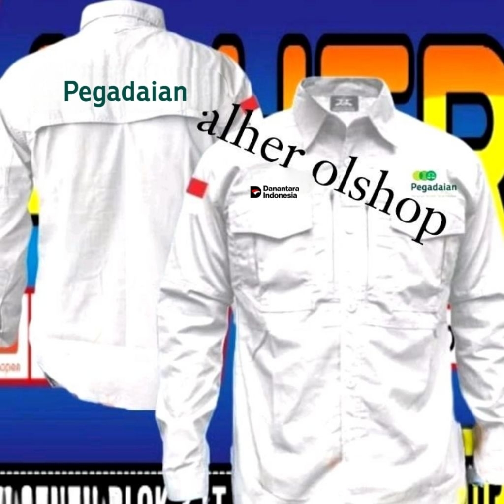 baru kemeja tactical pegadaian baju tactical pegadaian seragam tactical pegadaian kemeja pegadaian b